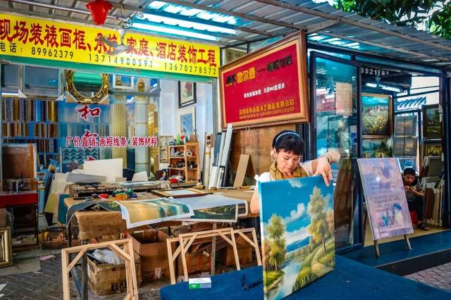 透过镜头去旅行,放松心情是关键,石丕民带你探访大芬油画村