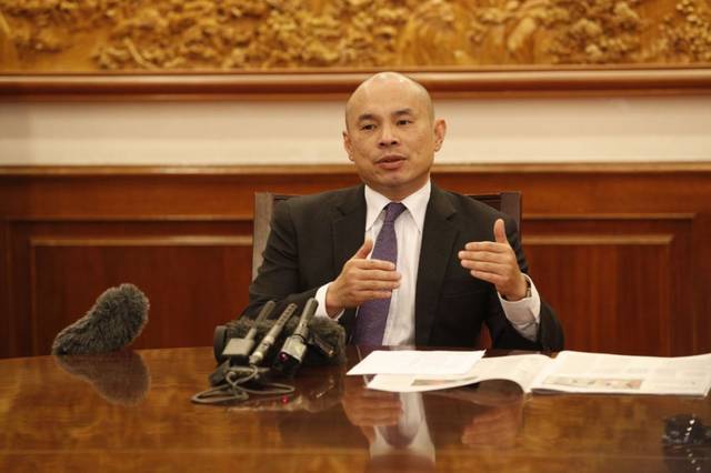 图片来源:中国驻澳大使馆网站 王晰宁公使表示,澳大利亚边检人员周日