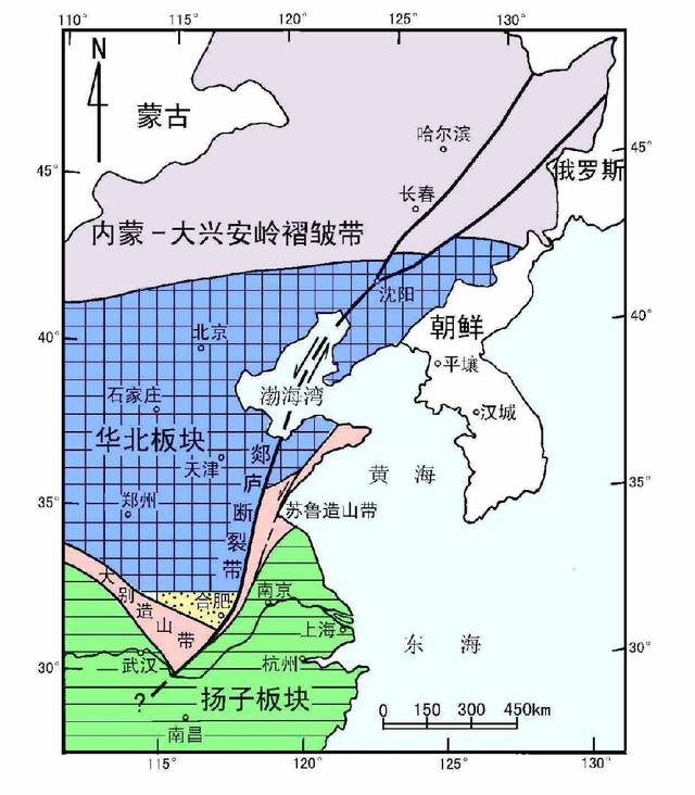 大家都关注的郯庐断裂带原来是这样的