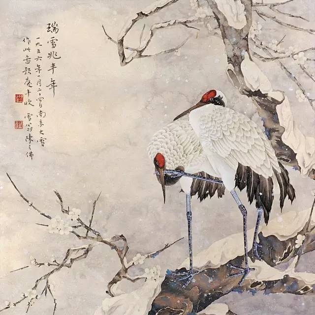 来看看雪翁陈之佛的“花鸟世界”_图案
