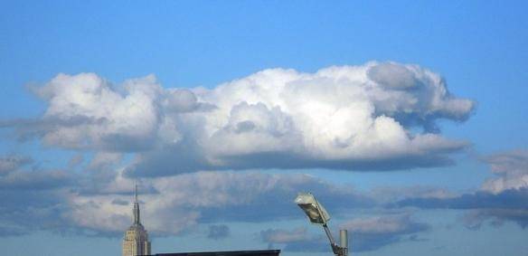 这形状也太不可描述了!14张趣味造型的白云欣赏