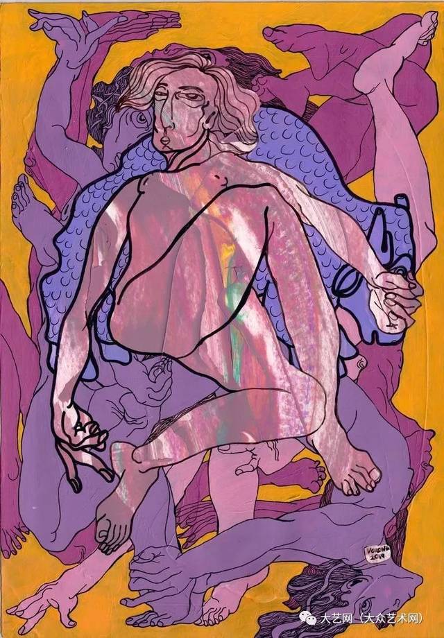 张跃志画作:艺术之光在新时代绽放