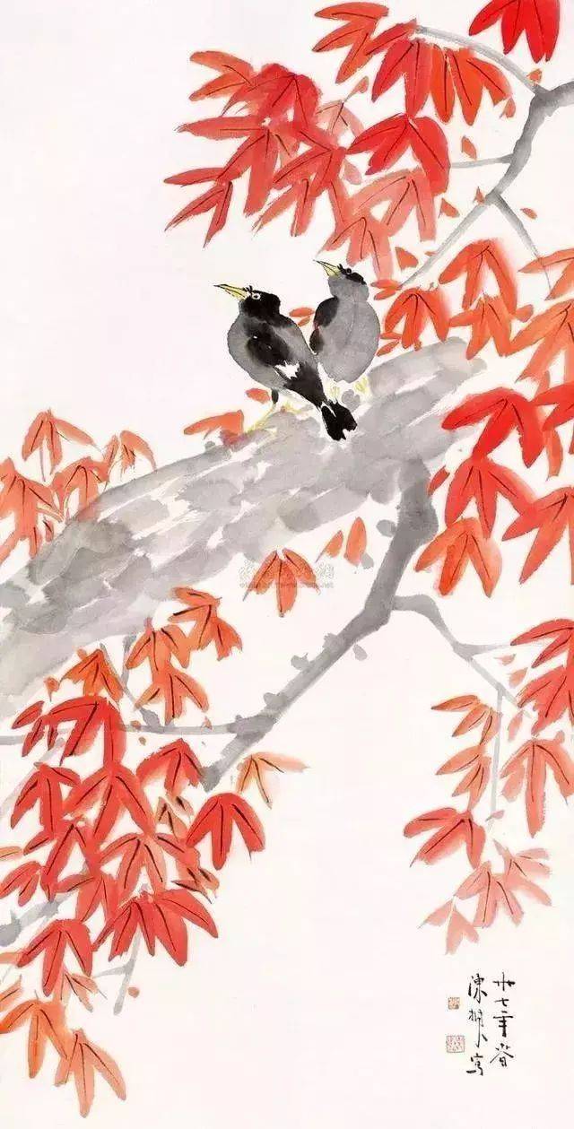 陈树人的这组花鸟，真是赏心悦目_影响