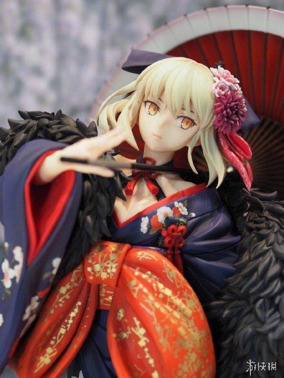 fate黑saber花魁手办造型华丽美腿别具风情