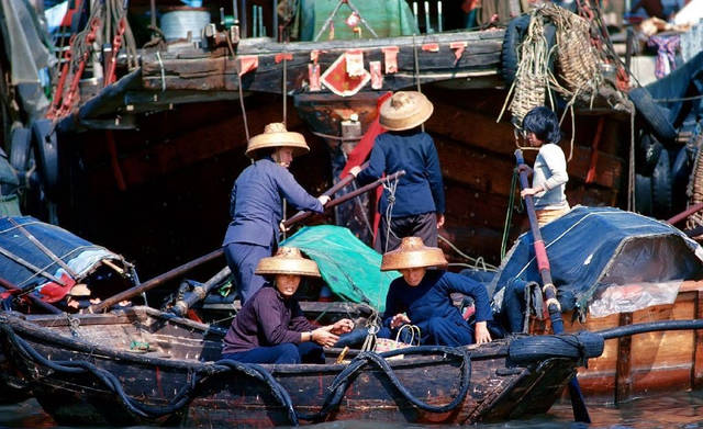 80年代渔民图片