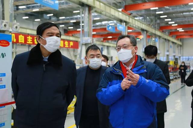 商发公司党委书记,董事长张玉金,商发制造总经理张渝,党委书记陈国庆