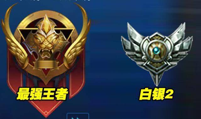 高玩科普:王者榮耀段位水平對比lol,最強王者僅是lol白銀