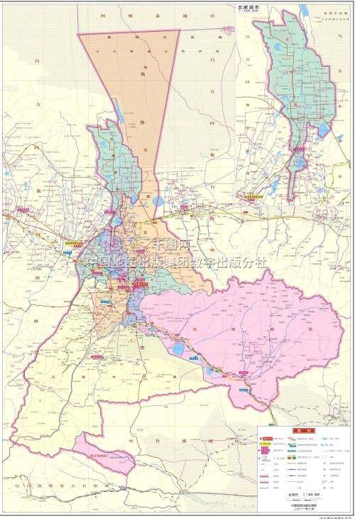 乌鲁木齐区域划分地图图片