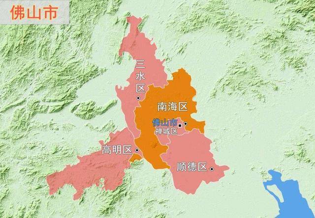 2019年广东佛山市终于成为珠江三角洲地区第三座超1万亿元城市