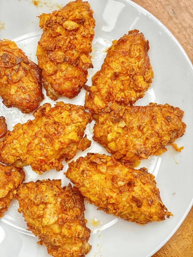 烤箱版薯片鸡翅