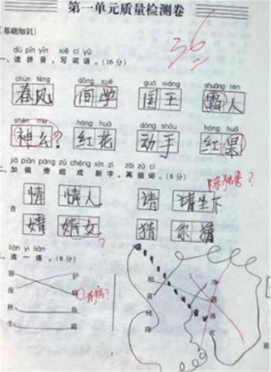 学生的回答让老师无语,直接怒怼那还有必要问吗?