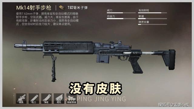 mk14射手步枪和平精英图片