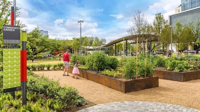 休斯顿最好的城市公园levy park