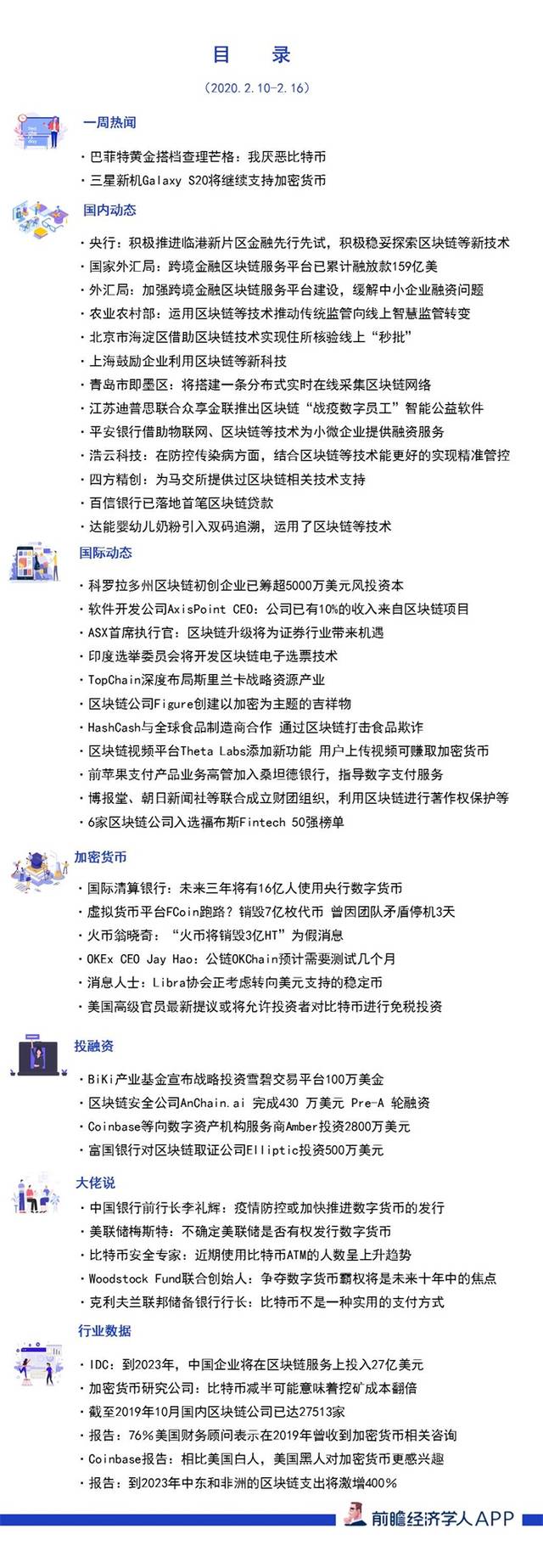 前瞻区块链产业全球周报第27期：三星Galaxy S20将继续支持加密货币但不打算宣传它_搜狐网