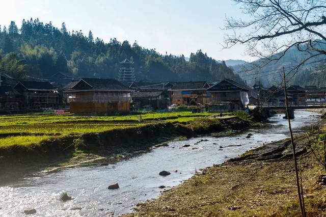 中国传统村落从江县增盈村一个远离城市喧嚣的世外桃源