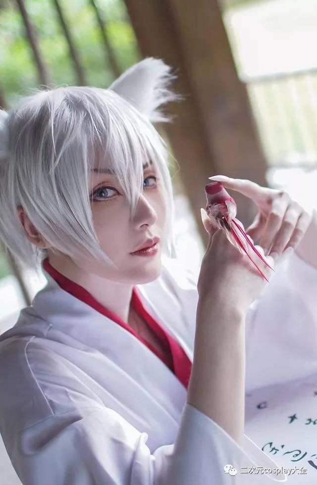 《元气少女缘结神》巴卫cos,俊美男神,颜值在线让我想表白