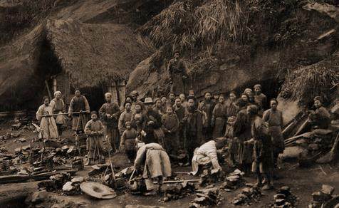 晚清时期的珍贵老照片老百姓的生活照带你了解真实的清朝社会