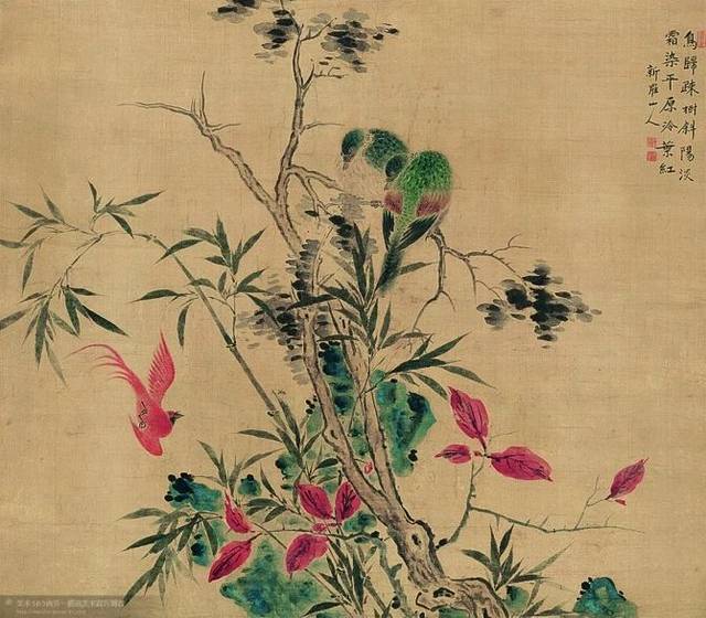 中国古代名画今人不见古时月今月曾照古时人