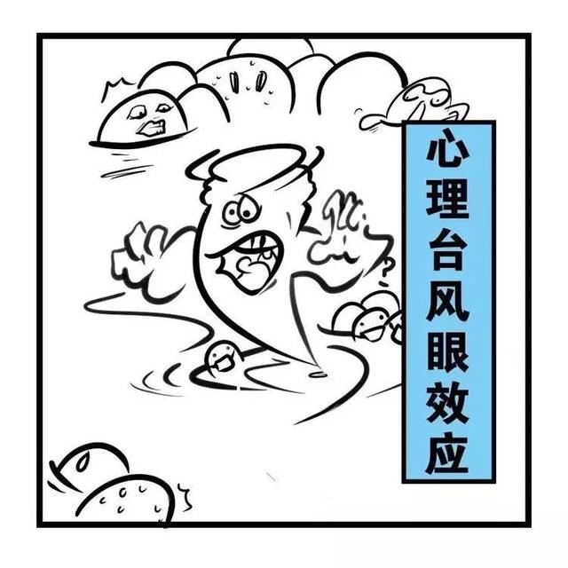 【心理台风眼效应 psychological typhoon eye effect 】01大众在面对