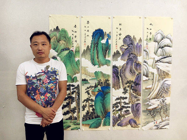 李建忠画家作品图片