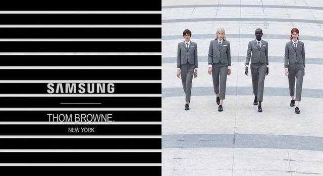 Samsung x Thom Browne | 玩味时尚，科技当道！_手机搜狐网