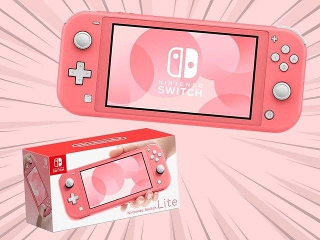 Switch晋升撩妹神器粉色版本献给半数女玩家_手机搜狐网