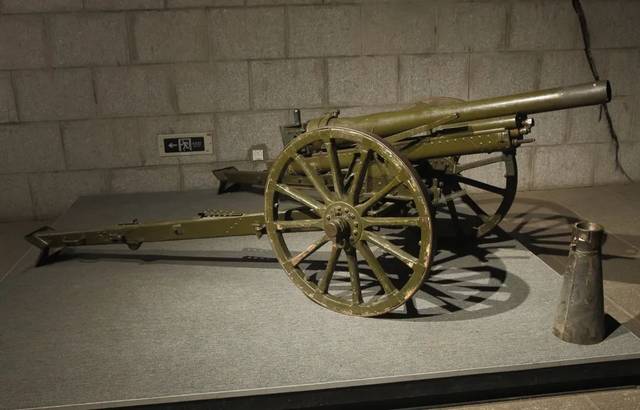 抗日战争时期日本九四式山炮 藏品名称:日本九四式山炮  年代:抗日