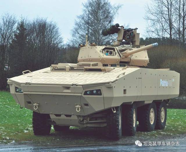 amv 28a步兵战车采用了非承载式车身,发动机传动装置和行走机构都是用