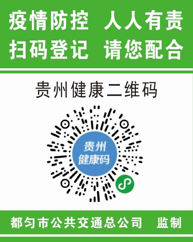 使用操作步骤:1.扫描"贵州健康码"进行登记