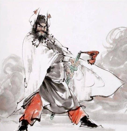 鍾馗人物圖 Buy Chinese Antique Art Painting 范曾钟馗画像Fan Ceng Zhong