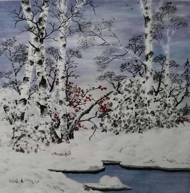 清朗雅致 | 走进画家王玉清的冰雪世界