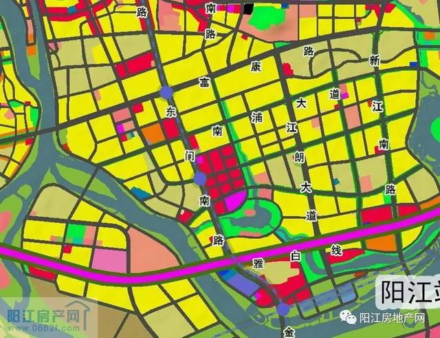 陽江市城市(2016-2035年)總體規劃,看看各區規劃什麼?