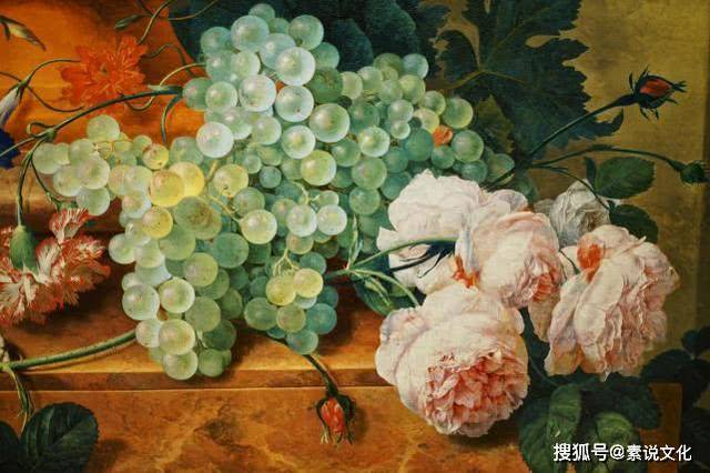 画葡萄以假乱真，真正的静物绘画大师，和冷军的作品一样出色_Jan