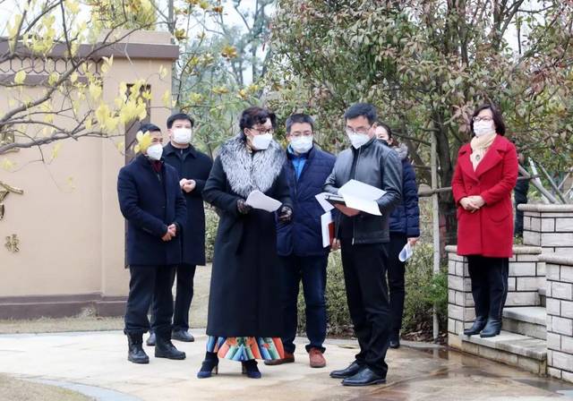 陈爱莲到航空小镇检查指导复工准备工作