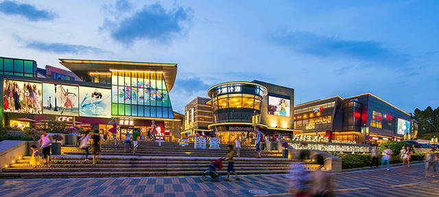 商业与自然的融合松山湖畔万科生活广场商业设计