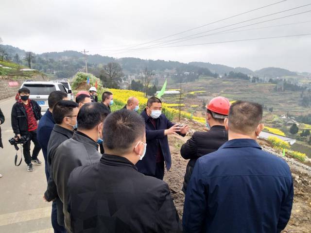 工作开展情况及接下来的工作计划,兰杰副县长对项目核心区建设内容