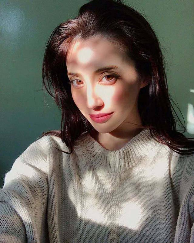 宅男女神,美到你吃惊,混血感仙气小姐姐_手机搜狐网
