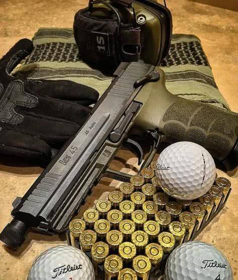 诞生于德国的现代经典手枪hk45半自动手枪