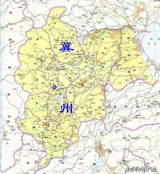 辖9郡:安平郡,常山郡,中山郡,河间郡,清河郡,赵国,巨鹿郡,渤海郡