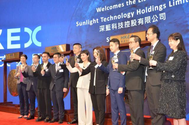 深蓝科技港交所上市:市值近6亿港元 刘静陈华夫妇为大股东