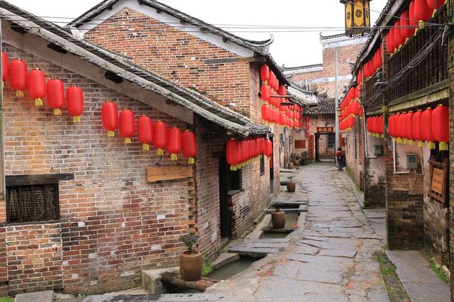 富川深坡古村图片