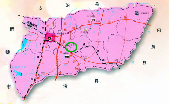 汤阴县古贤镇地图图片
