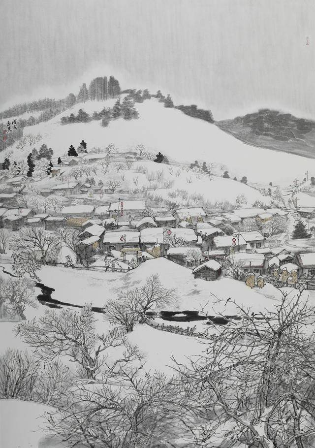 李廷先2018年《春雪如诗》