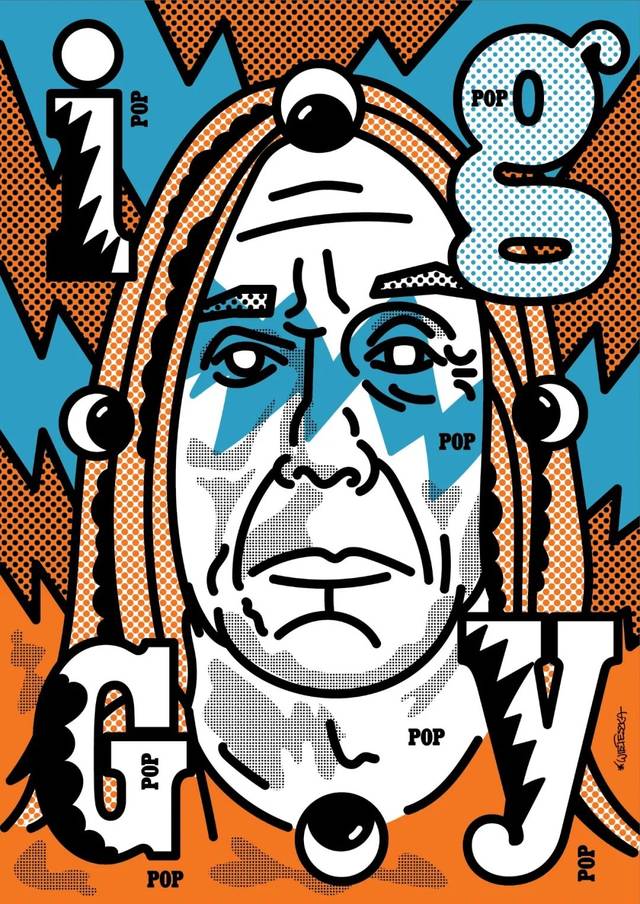 波普艺术漫画名人记