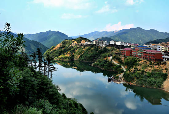 湖南省祁阳县十大美景之一金洞国家森林公园