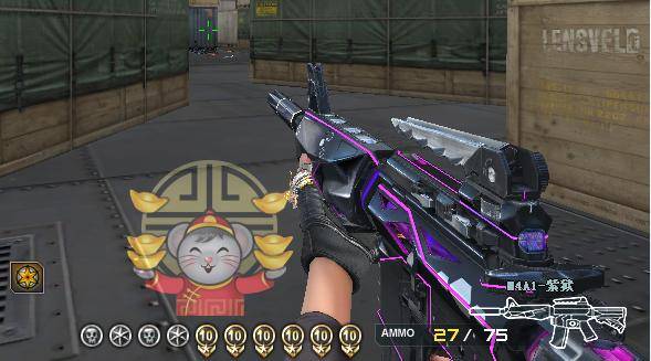 但是也有很多玩家在好奇,这款m4a1-紫狱虽然不是英雄级武器,但是用