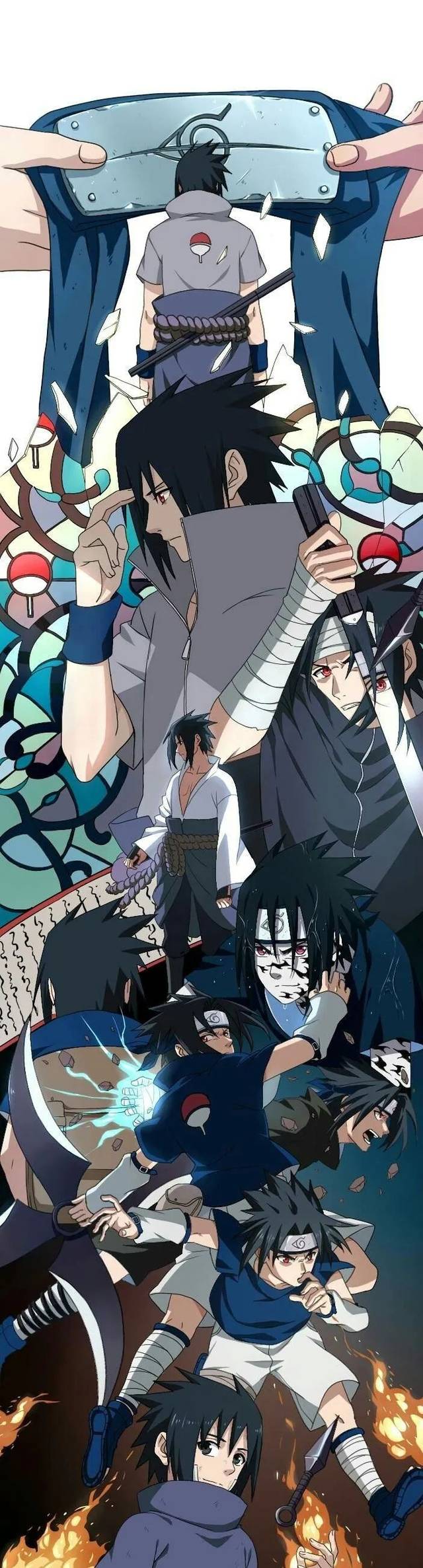 第七班的故事 | 鸣人,佐助和小樱成长壁纸_手机搜狐网