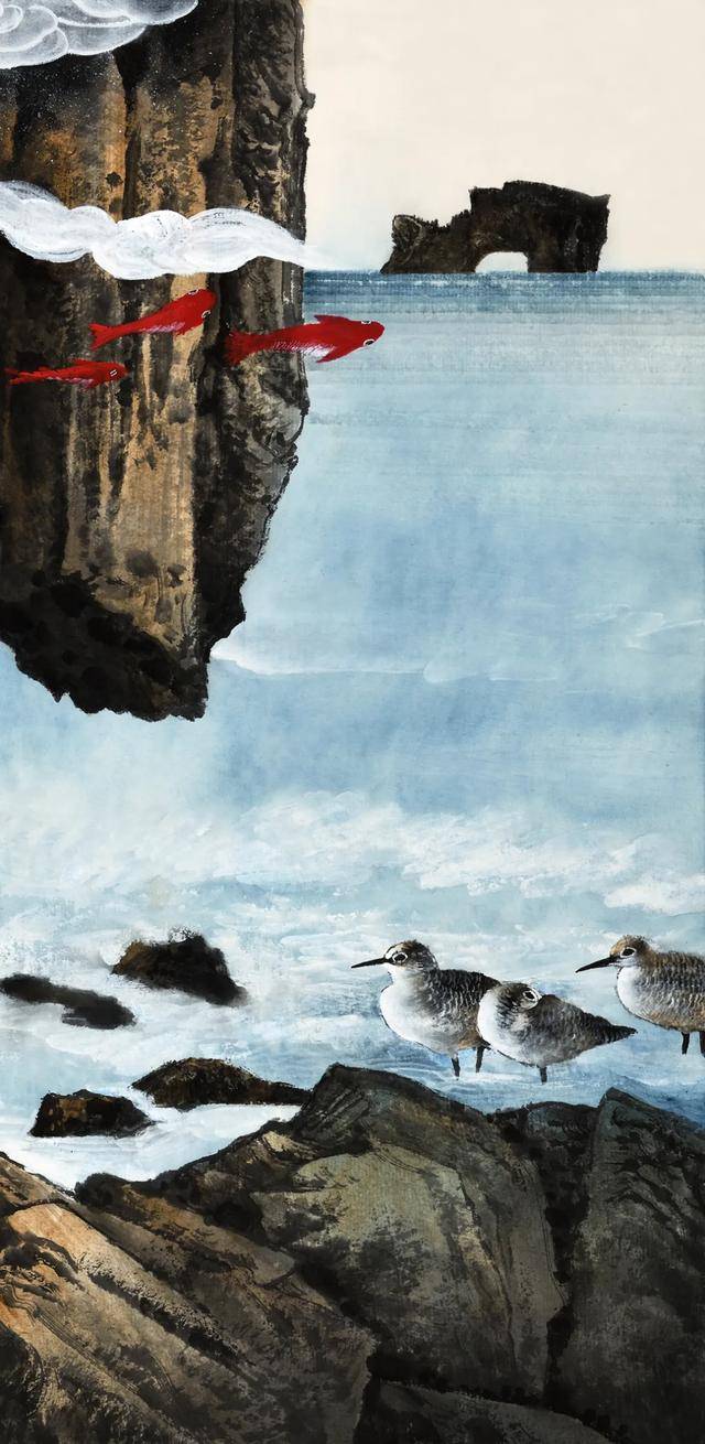 北冥有鱼 局部 画家简介