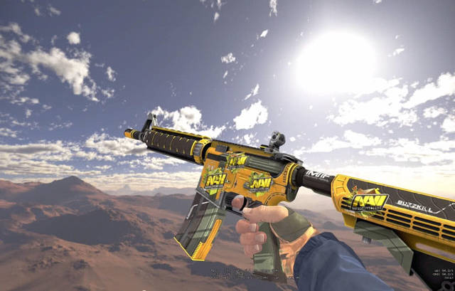 csgo:m4"性价比"超高的皮肤,不吃磨损度,外观好看自用舒适