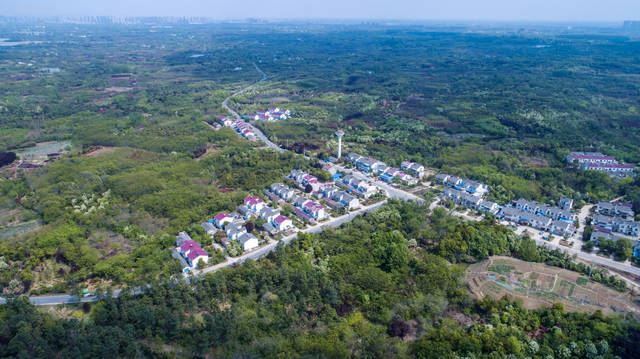 安徽肥西紫蓬镇人居环境大整治美丽乡村入画来